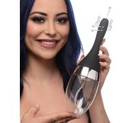 Cleanstream Auto-Vibrating Spraying Enema Bulb with Premium Silicone Nozzle for