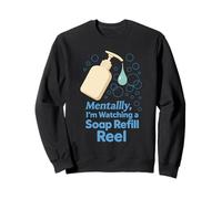 CleanTok Fan Oddly Satisfying ASMR Cleaning Aesthetic Gift Sweatshirt