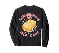 CleanTok Fan Oddly Satisfying ASMR Cleaning Aesthetic Gift Sweatshirt