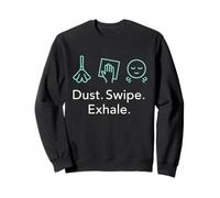 CleanTok Fan Oddly Satisfying ASMR Cleaning Aesthetic Gift Sweatshirt