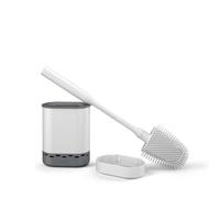 Cleany White Toilet Brush 13x8x47cm (1 x 4)