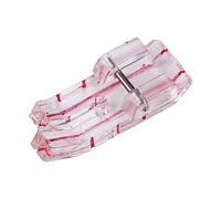 Clear 1/4" (Quarter Inch) Patwork Sewing Machine Quilting Presser Foot Fits All Low Shank Snap-On Singer, Brother, Babylock Elna and More Sewing Machines