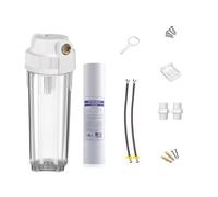 Clear 10inch Water Filter Replacement Bottle Cartridge for Kitchen Depurators Home & Commercial Accessories Clear Water Filter Housing