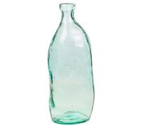 (Clear) 36cm 3.1L Recycled Coloured Glass Lea Flower Vase