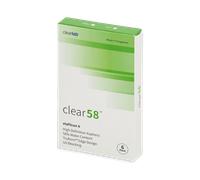 Clear 58 (6 lenses) Stärke: -6.50, BC: 8.70, DIA: 14.00 -6.50 8.70 14.00