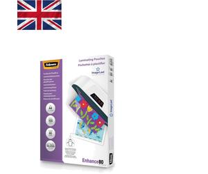 Clear A4 Laminating Pouches - 100 Gloss Finish Sheets for Photos and Documents