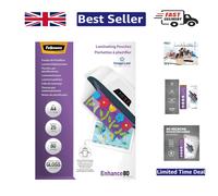 Clear A4 Laminating Pouches - 25 Pack - Enhance Photos and Documents Easily
