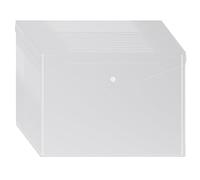 Clear A4 Plastic Wallets 38 Pcs - A4 File Document Paperwork Folder Popper Pocket Wallet with Button - AVARTEK