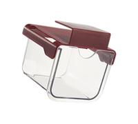 Clear ABS Drawer Organizers for Bathroom Glass Cabinets No Drilling Needed, Holds Cosmetics Securely Cabinet Countertop with Drawers Storage Vanity Large Cream White Large Capacity Pull Out Cream B