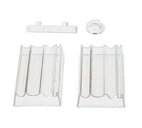 Clear Acrylic Beads Maker Soft Clay Bead Rolling Roller Tool Circular Oval Rhombus Shaped Making Bead Shaping