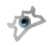 Clear Acrylic Billiard Bridge Head Slip on Cue Bridges for Pool Table, Pool Cues Bridges Rack Billiard Cue Bridge Head Clear