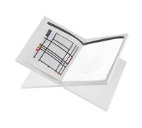 Clear Acrylic Book Stands White Cross Frame Acrylic Book Holder 32 * 14cm X-Shaped Reading Open and Closed Large Book Display Stand for Cookbook, Magazines, Textbook, Art Book, Kitchen Counter