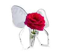 Clear Acrylic Butterfly Vase,Butterfly-Shaped Vase,Butterfly-Shaped Single Flowers Vase,Art Deco Vase,Decorative Acrylic Clear Vase For Home