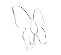 Clear Acrylic Butterfly Vase - Clear Acrylic Butterfly Vase, Advanced Hydroponics Flower Pot Decor | Cartoon Butterfly Desktop, Perfect Addition to Any Decor Single Dried Flower Vase for Windowsill