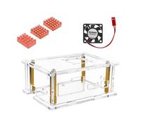 Clear Acrylic Case for K2B Effective Heat Management and Hardware Protections Motherboard Enclosure
