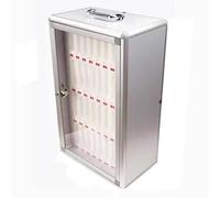 Clear Acrylic Cell Phone Storage LockerLightweight 10Slot Freestanding Lock Box for Schools & OfficesSecure & Convenient Solution for Student Device Management