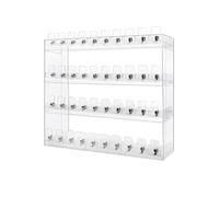 Clear Acrylic Cigarette Display Rack - Automatic Showcase for Retail Gum Toys & More - Lightweight Stylish Shelving Unit Perfect for Convenience Stores & Retail Display