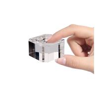 Clear Acrylic Crystal Ball Display - Square Base, Glass Orb Stand Square Crystal Display Bases For 3D Balls 6pcs Glass Stands For Crystals Resin Acrylic Art Home Decoration