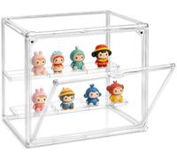 Clear Acrylic Display Case 3 Tier Display Shelf for Collectibles