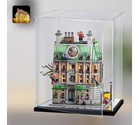 Clear Acrylic Display Case Countertop Box Cube Organizer Stand Dustproof Protection Showcase, Storage Box Showcase for Action Figures Toys, Collectibles, Home Storage