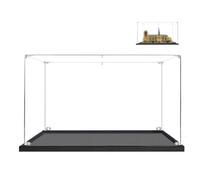 Clear Acrylic Display Case for Lego-21061 - Compaible with (Notre-Dame de Paris) - Display Box Showcase - 45x25x35cm