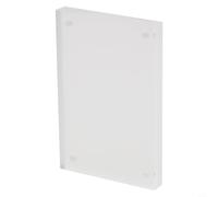 Clear Acrylic Display Frame with Magnetic Hold Showcase Your Cherished Memories in Various Sizes, Easy to Use (7x10.5cm)