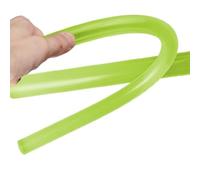 Clear Acrylic Dowel Rods Round Sticks, Polyurethane Rod Yellow Translucent Multiple Sizes Shore 70A(Dia16mmH500mm)