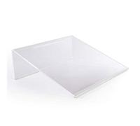 Clear Acrylic Ergonomic Writing Slope - 20° Tilt Ideal for Handwriting, Studying & Calligraphy - Anti-Slip Base, Wide Desktop Surface | Desk Posture Aid | Pukkr
