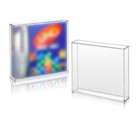 Clear Acrylic Gaming Box GB, GBC and GBA - UV Protection, Secure Magnetic Closure - Premium Rigid Display for Collectors and Gamers [ 1 Pack ]