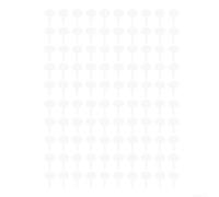 Clear Acrylic Garden Markers 2.3x3.7in Thickened(2)
