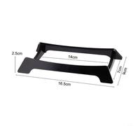Clear Acrylic Holder for Charge 6 5 Anti-Slip | Custom for fit for jbl Charge 6 and 5, raised base design, enhances sound projection, for sl lack finish(Black)