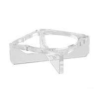 Clear Acrylic Holder for Mac for Mini 13 x 13 cm Clear Acrylic Holder | Transparent design, optimal ventilation, prevents overheating, perfect fit for M4, modern look