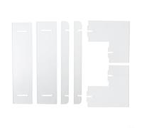 Clear acrylic ladder display stand for displaying collectibles toys jewelry lipsticks nail polish figurines essential oils and other small objects on counters desks (two floors)