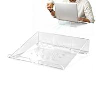 Clear Acrylic Laptop Stand Ergonomic Laptop Riser for 11-17 Inch Laptops