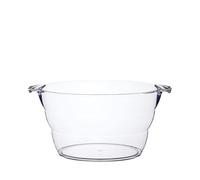 BarCraft Mix It Acrylic Large Oval Drinks Pail / Cooler