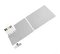 Clear Acrylic Magnetic Refrigerator Calendar Board Featuring Strong Hold Magnets For Weekly Menu Planning And Daily Task Management(A3+A4)