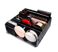 Clear Acrylic Makeup Storage Organizer Multi-Functional for Home Space-Saving