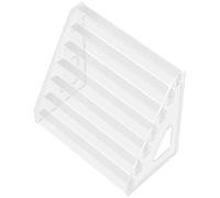 Clear Acrylic Nails Polished Display Rack Nails Polished Storage Solution 5/6/7 Layers Organized Shelf Lipstick Rack