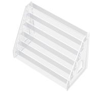 Clear Acrylic Nails Polished Display Rack Nails Polished Storage Solution 5/6/7 Layers Organized Shelf Lipstick Rack