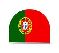 Clear Acrylic Napkin Dispenser 1 Pack 4mm Thick Acrylic One-Piecing Molding Fits Dinner/Cocktail Napkins Kitchen & Dining Table Decorative Tabletop Accessory Portugal Flag