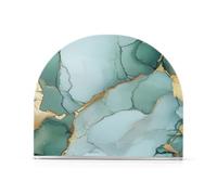 Clear Acrylic Napkin Dispenser 2 Pack Holds 50-60 Napkins One-Piecing Molding Luncheon & Cocktail Napkin Holder Kitchen & Dining Table Easy to Clean Marble Sage Green White