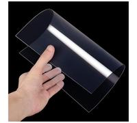 Clear Acrylic Perspex Plastic Sheet, Strong, Lightweight, Durable, Easily Cut & Customized (5pcs)(A5 210mmx148mmx0.5mm(5pcs))