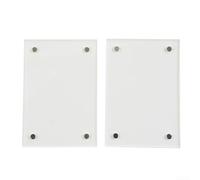 Clear Acrylic Photo Frame with Magnetic Corners for Poster Display, Stand for Photos and Artwork in Various Locations (5.5x8.2cm)