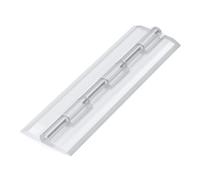 Clear Acrylic Piano Hinges 150mm, Continuous Plastic Hinges