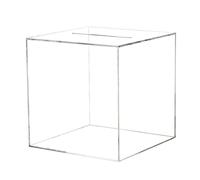 Clear Acrylic Piggy Bank - Unopenable Money Saving Jar Box For Boys & Girls