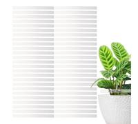 Clear Acrylic Plant Labels, Plant Labels Sign in | 50 Pieces Outdoor Labels,Clear Empty Soil Identification Label for Pot