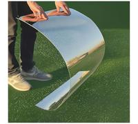 Clear Acrylic Plastic Sheet, 5Pcs Polycarbonate Roofing Sheets, Roofing Cladding, Cold Frame Cladding, for Greenhouse Canopy Carport Bus Shelters,10pcs,40 * 40cm