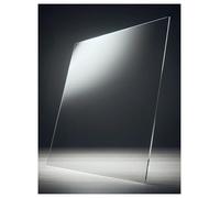 Clear Acrylic & Polycarbonate Sheets - Shatterproof Roof Panels for Greenhouses, Sheds, Carports | Weatherproof & Impact-Resistant(210x297x6mm)