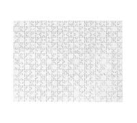 Clear Acrylic Puzzle - Transparent Puzzle Challenge For Adults | False Corner For Brain Teasing Fun | Difficult Jigsaw With Invisible Edges | Hard Game For Mind Masters, Impossible Acryl