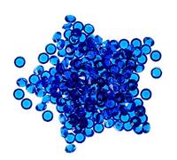 Clear Acrylic Rhinestone Diamonds Sparkling Table Scatters & Confetti for Weddings, Bridal Showers, Birthdays, Vase Fillers, & Party Decorations - Crystal Gems Elegant Décor - Royal Blue 2000